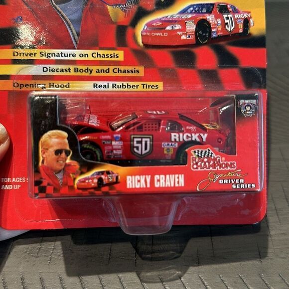 NASCAR Racing Champions 50th Anniversary Ricky Craven - Picture 2 of 3